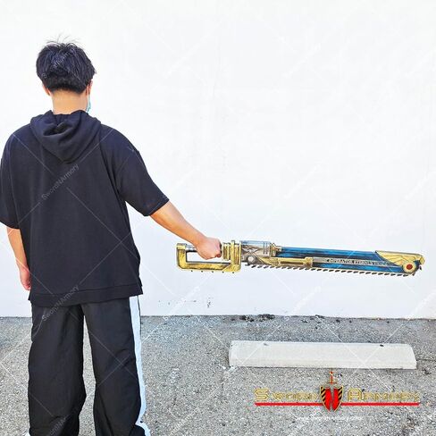 38" Foam Ultra Game 40k Chain Hammer Sword Space Replica Marine Cosplay Prop Costume Anime Warrior War in Saudi Arabia