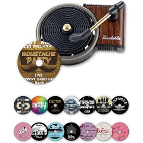 Record Player Car Air Freshener Vent Clip with 15pcs Refill Pads, Retro Floral Aromatherapy Diffuser for Taylor Merch Gift, Air Freshener Car Decor Accessories, Music Lovers Gifts in Saudi Arabia