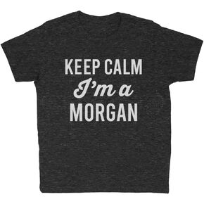 Keep Calm I'm a Morgan Kids T-Shirt Youth in Kuwait
