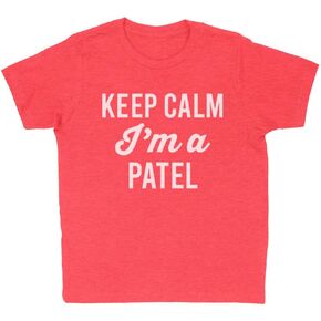Keep Calm I'm a Patel Kids T-Shirt Youth in Kuwait