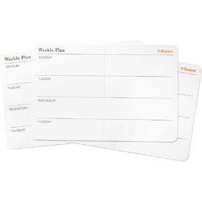 بطاقات نوتسو للمخطط الأسبوعي مقاس 3x5 بوصة | 40 بطاقة فهرسة تقويمية صغيرة قابلة للطي جيبًا | ورق سميك ممتاز 350 جرامًا للمتر المربع in Kuwait