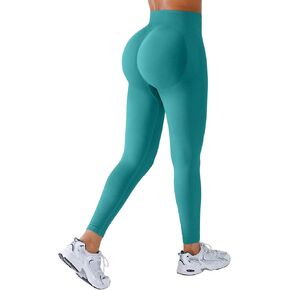 BRXL ليكرا غير مرئية قطب بعقب رفع طماق للنساء سلس عالية الخصر البطن التحكم تجريب اليوغا السراويل in Kuwait