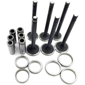 Intake & Exhaust Valve Kit S3Q for Mitsubishi S3Q-2 S3Q2 Engine Valves Guide Seat in Kuwait