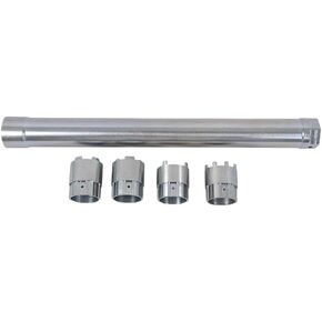 4 Adapters Fork Damping Rod Holding Tool Motorcycle Shock Absorber Core Inner Barrel Disassembly Tool Compatible with Professional Motorcycle Service Tools in Kuwait