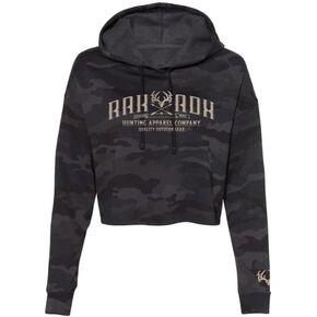 RakAdx Womens Backwoods Retreat Crop Hoodie in Saudi Arabia