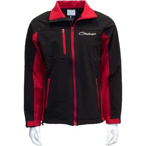 David Carey Originals Dodge Challenger Softshell Work Jacket – Red & Black – Lightweight Zip up in Kuwait