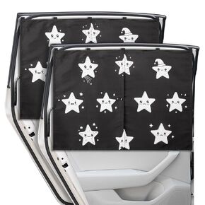 ظلال نافذة السيارة، عبوتان من ظلال الشمس المغناطيسية للسيارة للطفل، تصميم مغناطيسي مزدوج الطبقات للأغطية الكاملة/خيارات نصف الظل، ستائر النوافذ للحماية من الحرارة/الأشعة فوق البنفسجية وأغطية الشمس in Kuwait