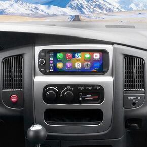 راديو السيارة لـ Dodge RAM 1500 2500 3500 2013-2018 Android 13 وحدة رئيسية لشاشة Ram 9 بوصة IPS تعمل باللمس مع Carplay اللاسلكي Android Auto GPS Navigation FM/AM كاميرا احتياطية SWC (تيار متردد يدوي فقط) (4+64G) in Kuwait