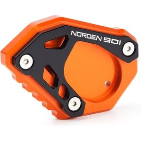 Compatible with Norden 901 2021-2022 Kickstand Foot Side Stand Enlarge Extension Plate Pad norden901 Accessories (black-1) in Saudi Arabia