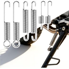 6PCS Motorcycle Kickstand Springs,Sturdy Motorcycle Side Kick Stand Springs Include 3 Sizes,Professional Motorcycles/Bikes Kickstand Spring Replacement as Motorcycles Parts in Kuwait