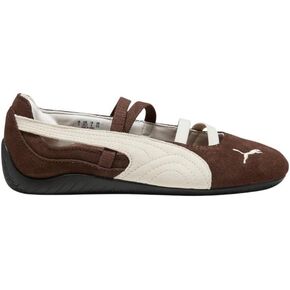 PUMA Kids Girls Speedcat Ballet Suede Flats Casual - Brown in Kuwait