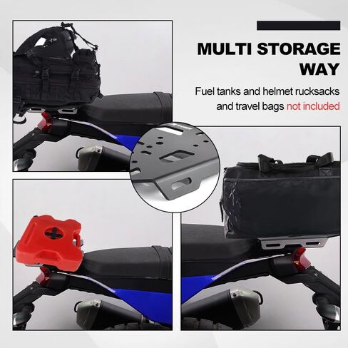 رف الأمتعة Xitomer متوافق مع V-Strom 650 XT DL650 2017-2025 & V-Strom 1050 DL1050 2020-2025 & V-Strom 1000 / DL1000 2014-2019 رف الأمتعة الخلفي للدراجة النارية in Kuwait