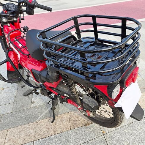 صالح هوندا CT125 Trail 125 هنتر شبل 125 (19-UP) دراجة نارية الخلفية رف أمتعة ناقل البضائع تخزين دعم الرف قوس الذيل حامل in Kuwait