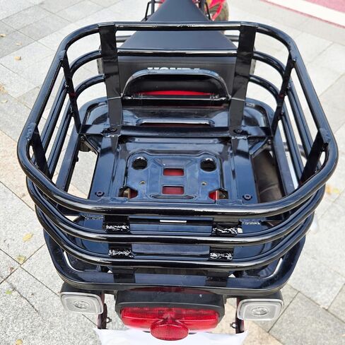 صالح هوندا CT125 Trail 125 هنتر شبل 125 (19-UP) دراجة نارية الخلفية رف أمتعة ناقل البضائع تخزين دعم الرف قوس الذيل حامل in Kuwait