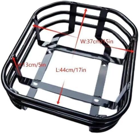 صالح هوندا CT125 Trail 125 هنتر شبل 125 (19-UP) دراجة نارية الخلفية رف أمتعة ناقل البضائع تخزين دعم الرف قوس الذيل حامل in Kuwait