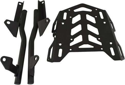 لياماها MT-09 الراسم 900 GT 2018 2019 2020 الثقيلة دراجة نارية الأمتعة رف البضائع الناقل مسحوق المغلفة قوي 100 رطل قدرة أعلى حامل الصندوق دعم قوس مع 2PCS شبكات in Kuwait