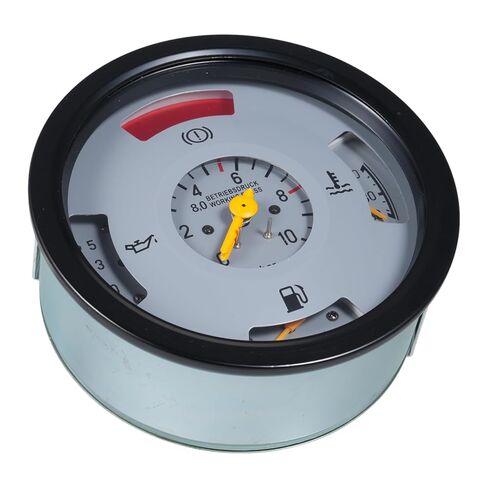 Fuel Gauge, Water Temperature Gauge, Oil Pressure Gauge 3 in 1 Stainless Steel Water Temp Meter for Car Motorcycles Heavy Truck in Saudi Arabia