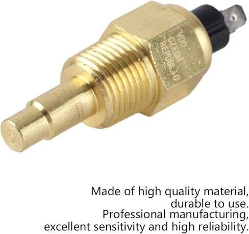 High Reliability 1/2NPT Water VDO Temperature Sensor Main Function Oil Water Gauge Applicable Scene Workshop in Saudi Arabia