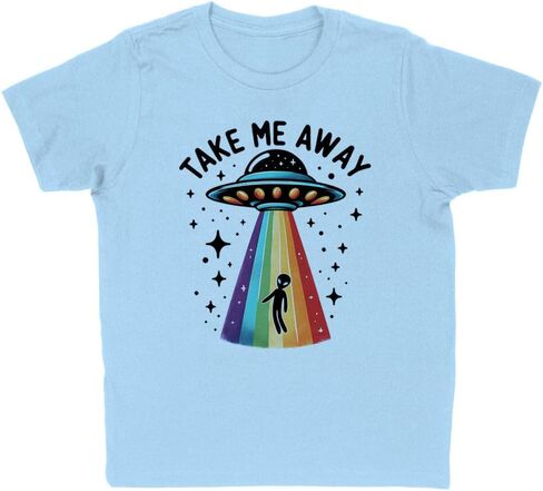 Take Me Away Alien Kids T-Shirt Youth in Saudi Arabia