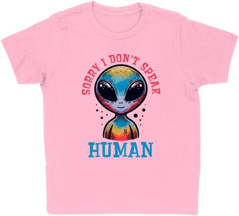Sorry I Don't Speak Human Alien Kids T-Shirt Youth in Saudi Arabia