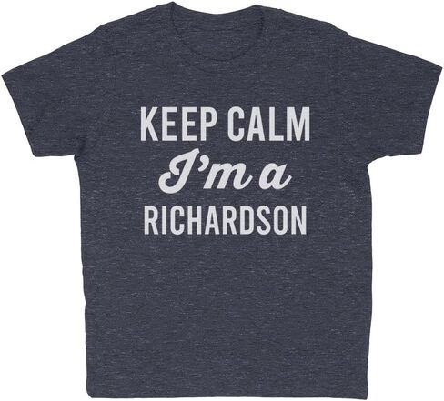 تي شيرت Keep Calm I'm a Richardson Kids تي شيرت شبابي in Kuwait