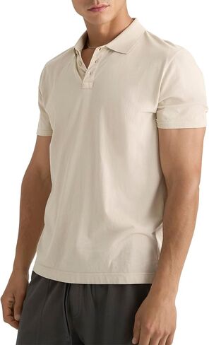 Anthony Thomas Melillo Mens Classic Jersey Sunbleach Wash Polo in Kuwait