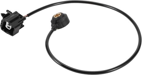 1 قطعة مستشعر تدق المحرك لفورد F-150 1999-2010 لفورد F-350 F-450 سوبر ديوتي 1999-2004 محرك تدق تفجير قوي معدن البلاستيك الأسود in Saudi Arabia