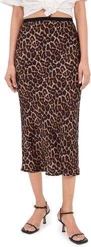 ANINE BING Women's Printed Bar Silk Skirt in Saudi Arabia