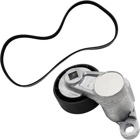 MDEOOSKY A/C Serpentine Belt Tensioner Pulley Kit for Chevy Silverado/GMC Sierra 1999-2008, Cadillac Escalade 2002-2008 - Replaces 90K-38159, ACK040378HD, 19311139 in Saudi Arabia