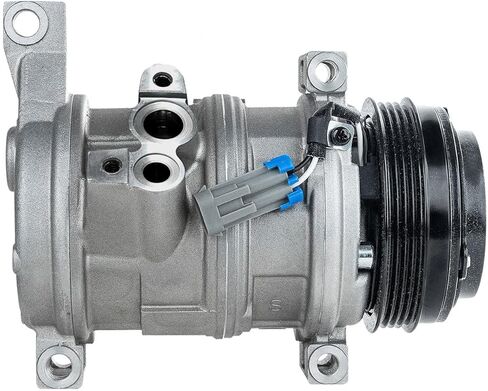 Replacement A/C Compressor Kit Compatible with GMC Sierra 1500, Yukon, Yukon XL (4.8L and 5.3L V8) 2-Bolt Hose Mount in Saudi Arabia