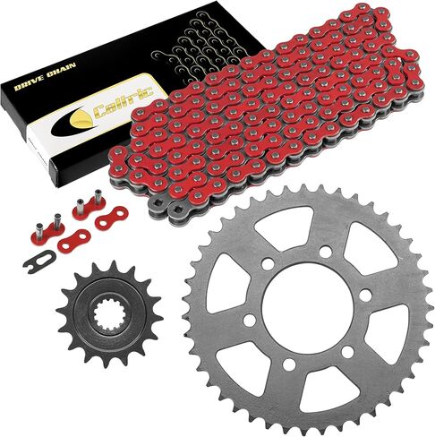 كالتريك ريد سلسلة محرك ومجموعة ضرس متوافقة مع كاواساكي نينجا Zx-6R Zx600 2007-2012 in Kuwait