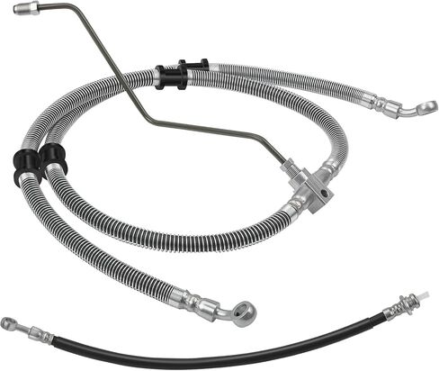 Front Brake Hose Line Pipe Kit for Yamaha Grizzly 450 20011-2014 5ND-F5872-10-00 in Saudi Arabia