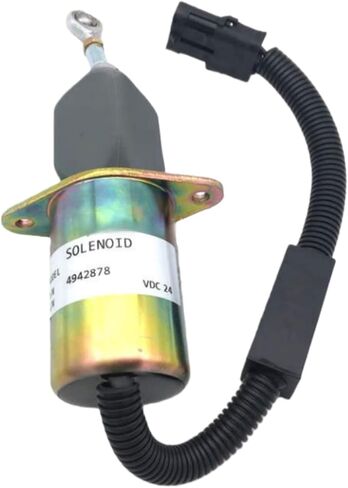 Fuel Cut Down Solenoid 4942878 C4942878 3415706 5365993 For Cummins Diesel Engine 4B 6B 6C 6CT 6CTA 6CTAA For Dodge Ram Truck For Dongfeng Truck For Ford Engine Replace Parts in Saudi Arabia