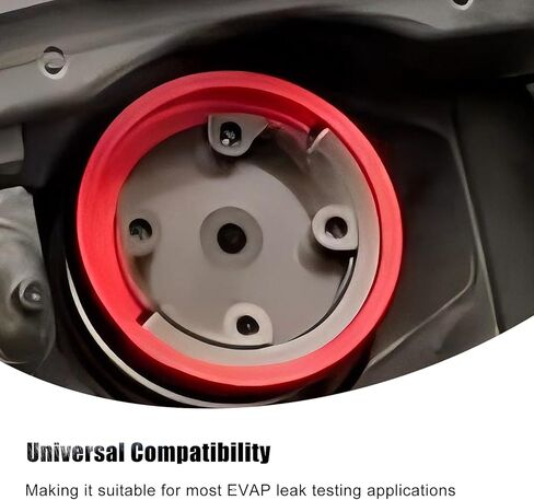 RYANSTAR RACING Universal Gas Cap Adapter for EVAP Smoke Machine Leak Test Fuel Cap Bypass Cylinder Included Leak-Proof Design for Accurate EVAP System Testing in Saudi Arabia