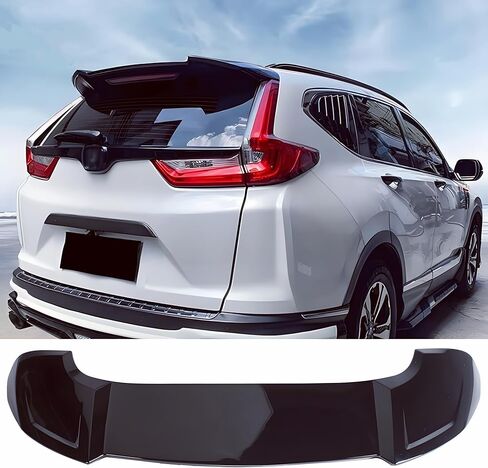 Rear Spoiler Roof Wing Fit for Honda CRV/CR-V 2017-2022 EX/EX-L/LX/Touring Top Wing Lip Exterior Accessories (Gloss Black) in Saudi Arabia