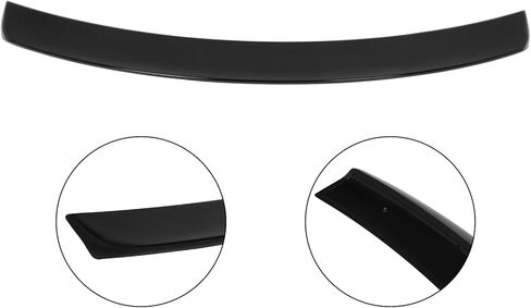 Rear Spoiler Wing Compatible with 2005-2010 for Chrysler 300 Rear Trunk Spoiler Wing ABS Glossy Black in Kuwait