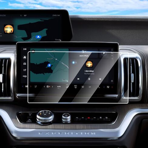 2PCS Screen Protector for 2023-2025 Toyota RAV4 Accessories, 10.5 Inch Navigation Screen Tempered Glass Touchscreen Protector Navigation Screen Cover Protective Film in Saudi Arabia