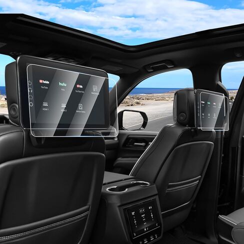 2PCS Screen Protector for 2023-2025 Toyota RAV4 Accessories, 10.5 Inch Navigation Screen Tempered Glass Touchscreen Protector Navigation Screen Cover Protective Film in Saudi Arabia