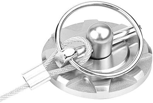Car Hood Pin Universal CNC Aluminum Alloy Car Racing Hood Pin Lock Appearance Kit Silver Hood Lock in Saudi Arabia