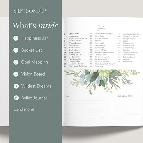 مصنف الحياة، مخطط الرعاية الذاتية للأهداف، مخطط الأهداف السنوي 2026، المخططون للنساء والرجال، أفضل مخططي الأهداف، لوحة الرؤية، قائمة الجرافة، صفحات مجلة فارغة، سيلك آند سوندر in Kuwait