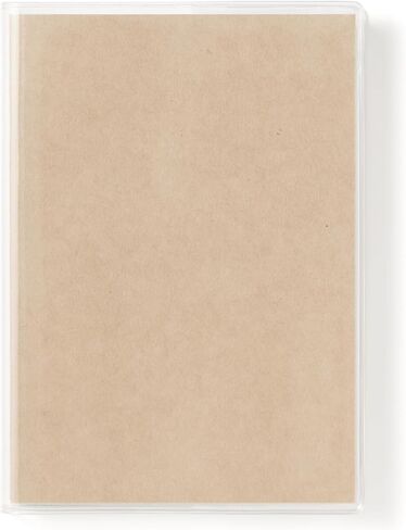 MUJI 84925337 Undated Schedule Notebook, Monthly, Daily, A6, Monthly, 12 Months, 366 Days Daily in Saudi Arabia