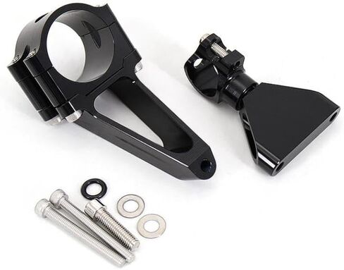 Motorcycle Steering Damper Stabilizer Bracket Mount Support Compatible with Automotive Motorcycle Parts CBR600 F4i CBR 600 600F4i 1999-2007(Black) in Saudi Arabia