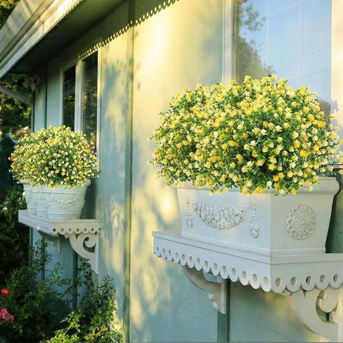 Set of 2 Artificial Camellia Topiary Ball Tree Fake Bushes Shrubs Outdoor Faux Plant with Ground Spike 26 x 18 Inch Flowers UV Resistance Greenery for Front Porch Garden Patio Indoor in Kuwait