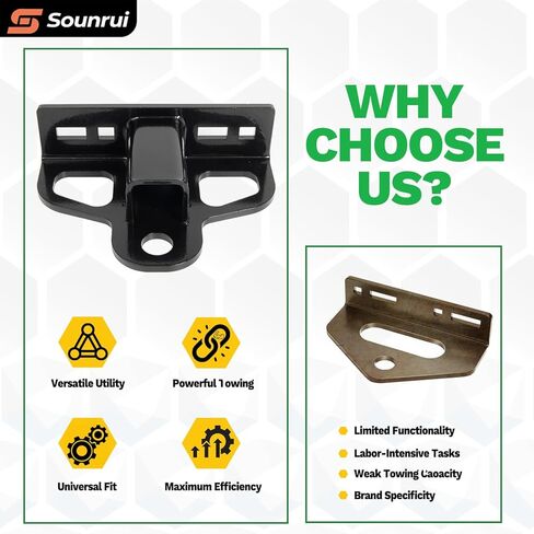 وصلة جزازة عالمية بدون دوران مع دبوس ربط مغناطيسي، متوافقة مع فيريس، جون ديري، هوسكفارنا، كاب كاديت، آرينز، تورو، كرافتسمان، باد بوي، تناسب جهاز استقبال 1-1/4 بوصة وفتحات تثبيت 2.5 بوصة - 5 بوصة in Kuwait