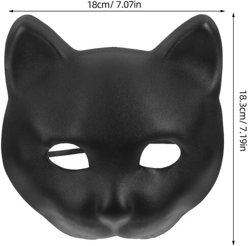 Ciieeo Funny Panther Mask Half Face Animal Mask for Women Men Masquerade Party Carnival in Saudi Arabia