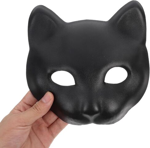 Ciieeo Funny Panther Mask Half Face Animal Mask for Women Men Masquerade Party Carnival in Saudi Arabia