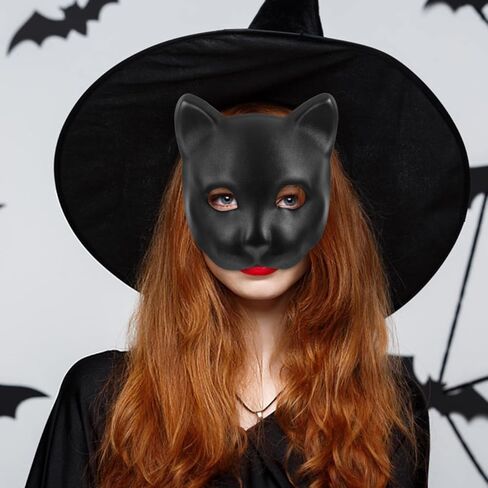 Ciieeo Funny Panther Mask Half Face Animal Mask for Women Men Masquerade Party Carnival in Saudi Arabia