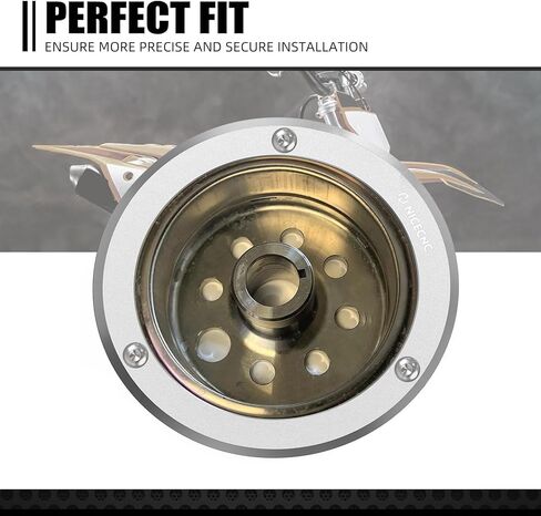 NICECNC Sliver 9 oz Flywheel Weight 9 Ounce Compatible with KTM 250 SX 2023-2024 250/300 XC 300 SX 2024 Flywheel Weighing 9 Ounces Compatible with Husqvarna TC250 TX300 2023-2024 See Fitment in Saudi Arabia