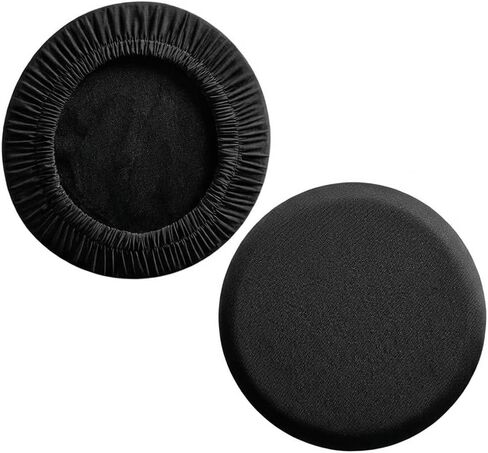 2 Pcs Bar Stool Covers Black, High Elastic Round Bar Stool Covers Waterproof, Washable Chair Cover for 10-14 Inch in Kuwait