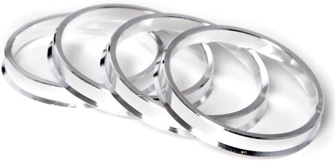 Circuit Performance Hub Centric Rings (4 Pack) - 110 to 106.1 Aluminum Hubrings - Compatible with 4Runner Tacoma, GX460 GX470 Tunda Sequoia with 106.1mm Vehicle Hub Using Wheels with 110mm Centerbore in Saudi Arabia